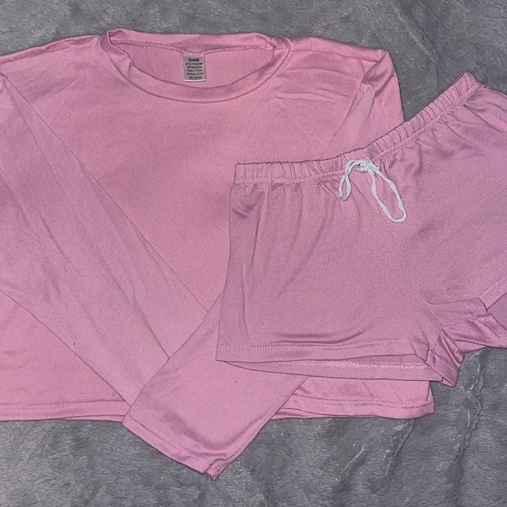 PINK PAJAMA SET!